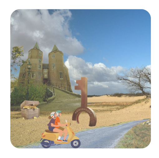 Afbeelding van Scooterspeurtocht 'Om de Duinen'